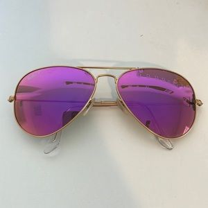 Pink Ray Ban Sunglasses